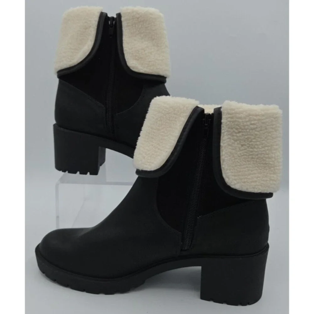 Steve Madden NY Womens Size 8.5 Chunky Ankle Boot Womens Size 8.5 Tilly